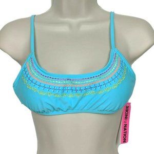 Bikini Nation Women's Let's Stitch Bikini Top NWT